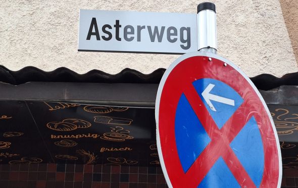 Vollsperrung Teilstuck Asterweg 590x372